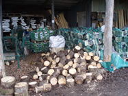Bagging local managed timber for national stores