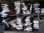 Home grown and processed timber